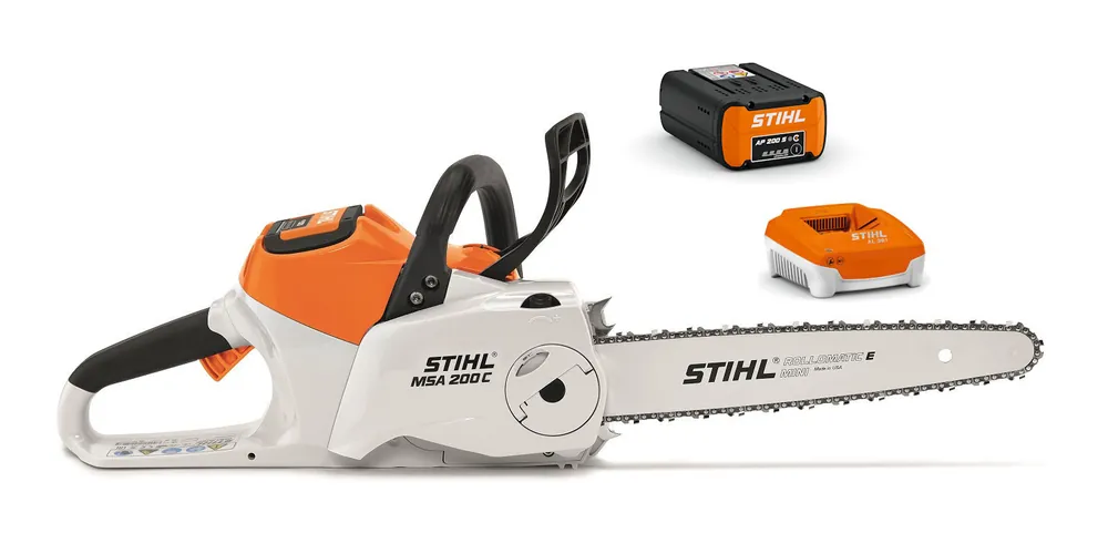 STIHL Akku-Motorsäge MSA 200 C-B Set inkl. AP 200 S + AL 301 Neu