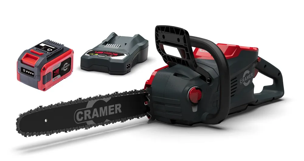 Solange Der Vorrat Reicht Cramer Akku-Kettensäge 48CS18 - Set 4 Ah