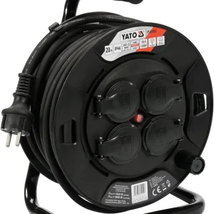 Wochenendangebot Kabeltrommel Verlängerungskabel 20m Yato YT-81052