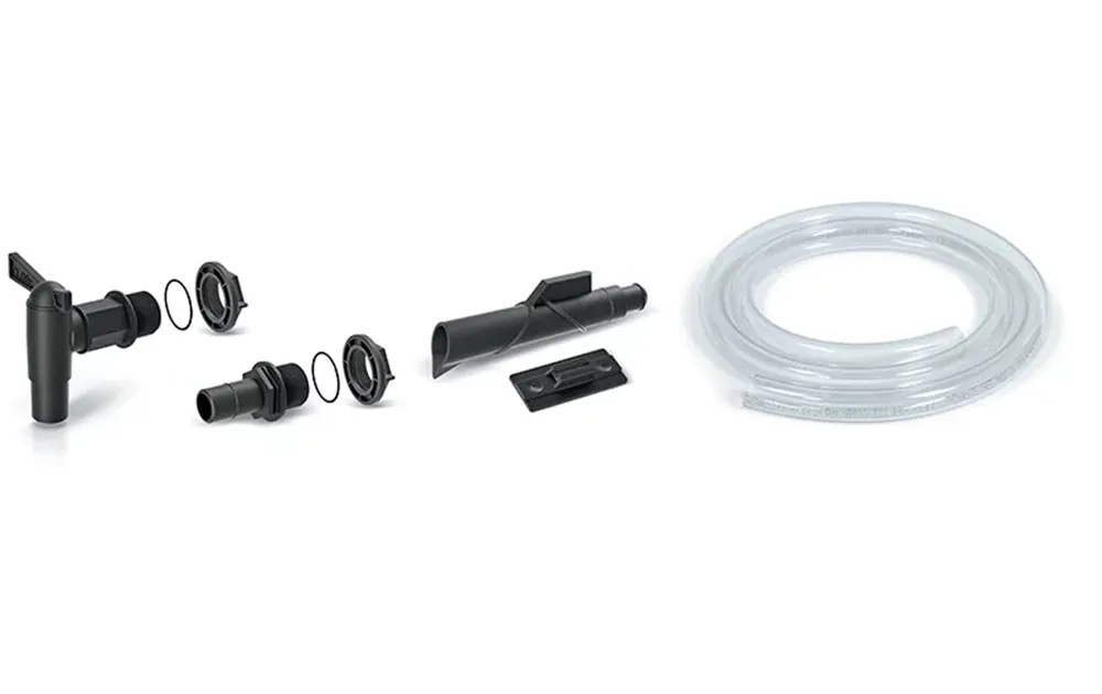 Sonderaktion Set mit Wasserhahn, Schlauch für Regenwasserbehälter Prosperplast Icanset5