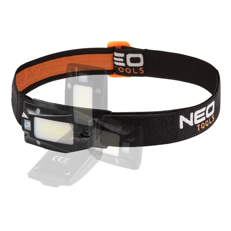 Akku-Stirnlampe USB 180 lm COB LED + Bewegungssensor Neo 99-069 Bestpreis