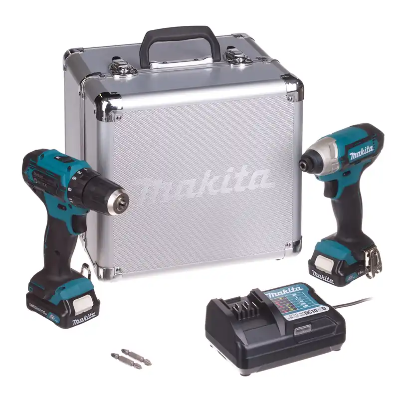 Preis Gesenkt Werkzeugset 12V Makita CXT CLX224X 2x1.3Ah