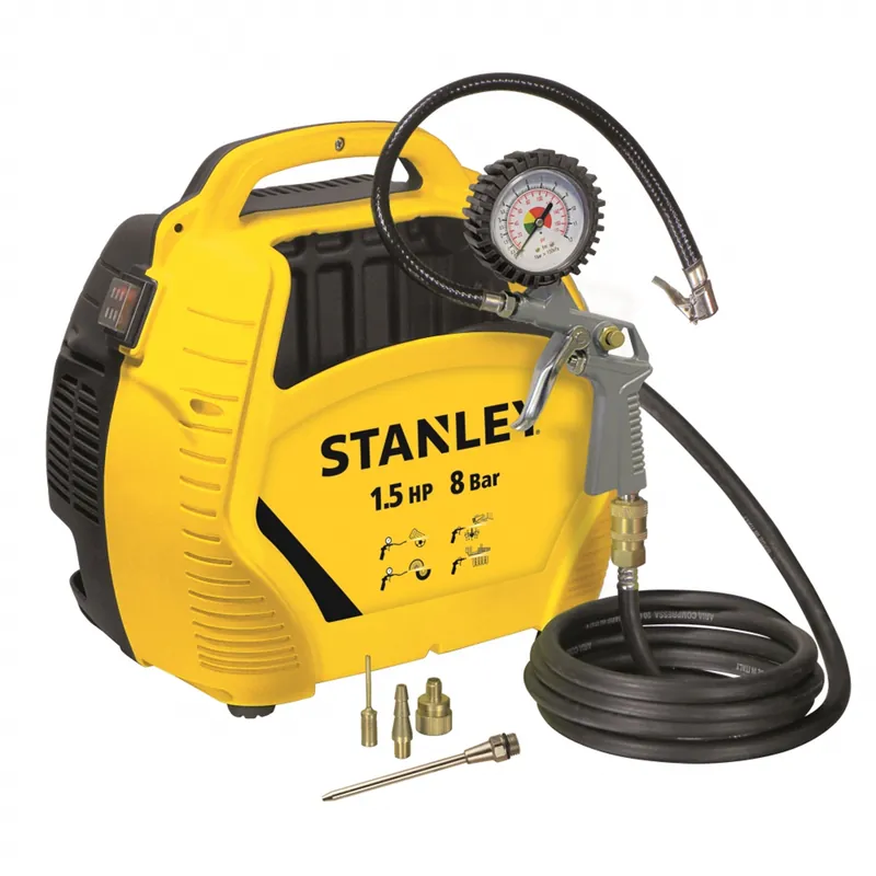 Ölfreier Kompressor mit Zubehör Stanley AIR-KIT Angebot