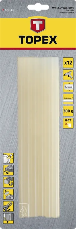 Ersatzklebestifte 11mm 12Stck. Topex 42E171 Beliebt