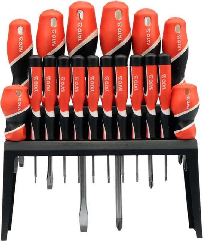 Highlight Schraubendreher-Set, 18-tlg. Yato YT-25982