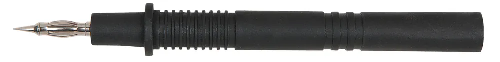 4,0 mm Eingangsbuchse auf Prüfspitze, schwarz Markenware