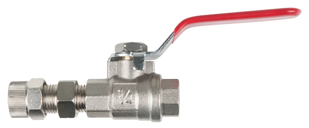 Absperrventil für Adapter Echt
