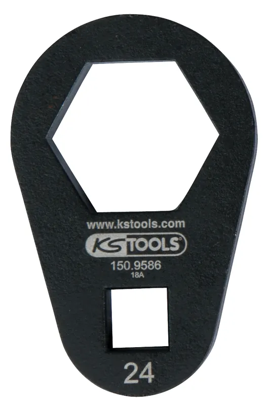 3/8" Einsteck-Ringschlüssel, extra flach, 24 mm Sonderaktion