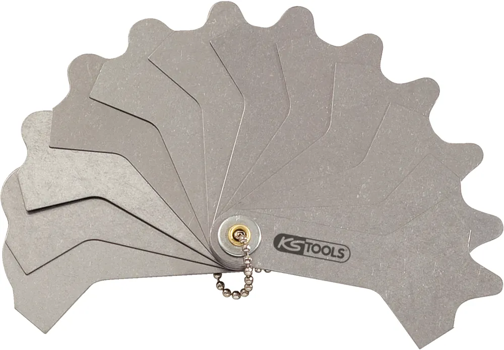 Top-Preis Schweißnahtlehre, 12 Blatt, 3-12mm
