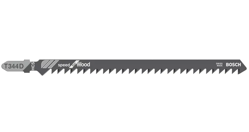 BOSCH Stichsägeblatt T 344 D Speed for Wood, 5er-Pack Sonderangebot