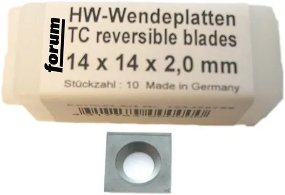 Direktkauf FORUM Wendevorschneider HW 14X14X2mm