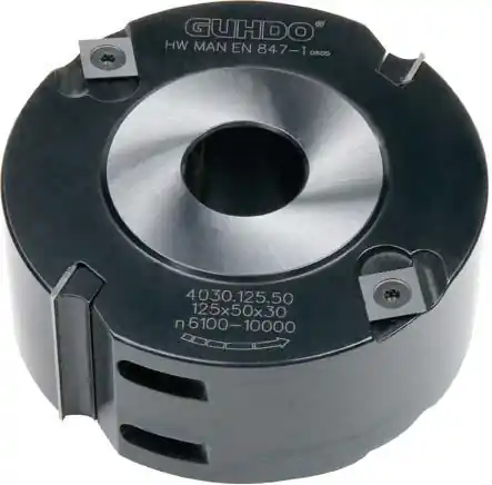 Top-Angebot GUHDO HW-Wendeplatten-Falzkopf Z2+V4 125x50x30 MAN gerader Schnitt