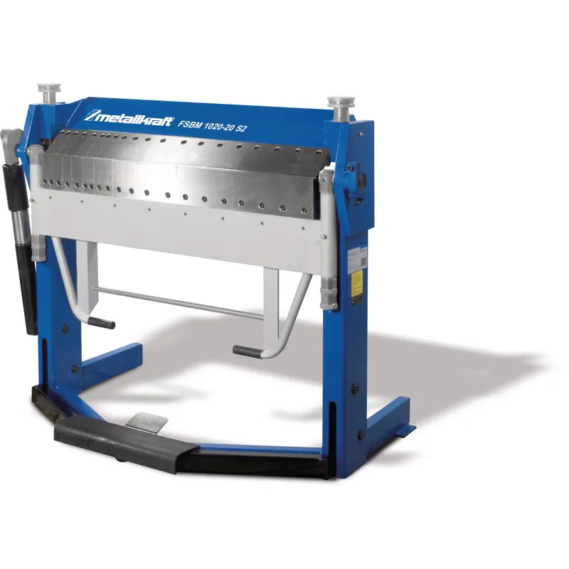 METALLKRAFT Fuß-Schwenkbiegemaschine FSBM 1020-20 S2 Neu Im Sortiment