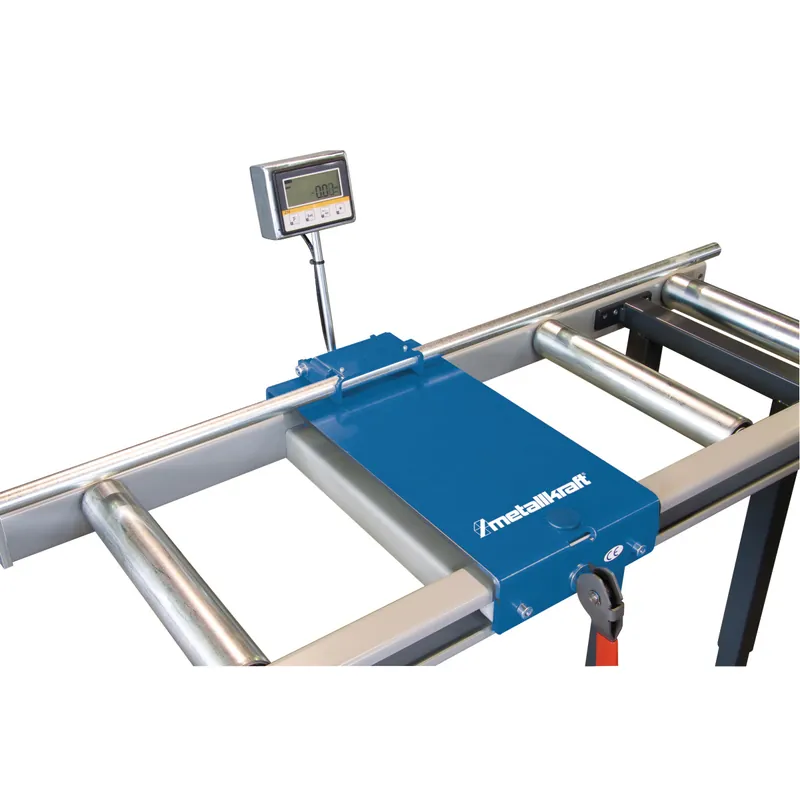 Neu METALLKRAFT Rollen- und Messbahnsystem MRB LC-E 4 m