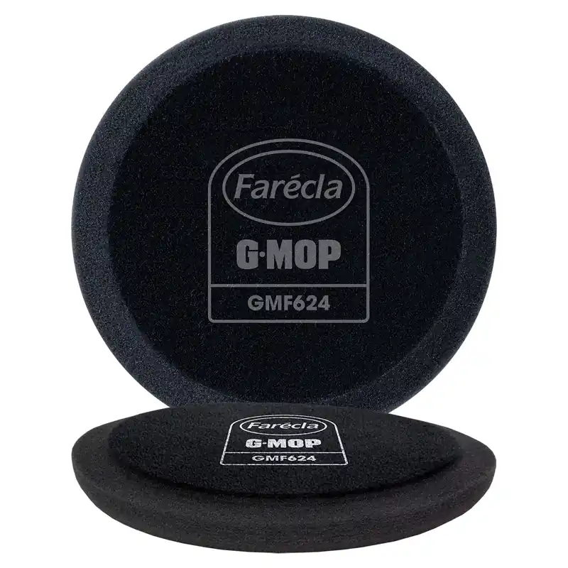 Farecla Polierschwamm G Mop "Finishing" flexibler , dünner schwarz 150 mm (2er Pack) GMF624 Neuheit