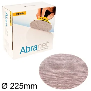MIRKA ABRANET 225mm Gitternetz Klett Schleifscheiben P80 Super-Preis