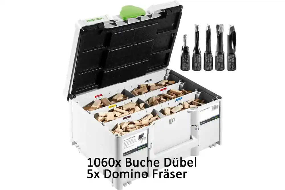 Festool Dübel Buche Sortiment DS 4/5/6/8/10 1060 BU 576794 Bestpreis