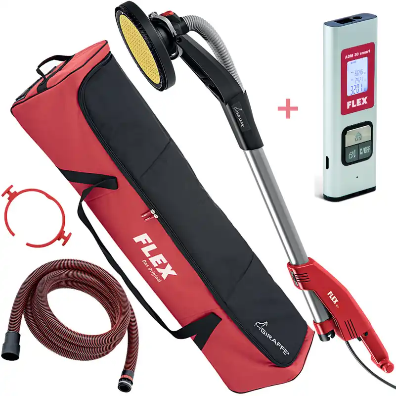 FLEX Langhalsschleifer Giraffe GE 7 MH R SH Segmentschleifkopf 494.534 GE7 + ADM 30 Mega-Angebot