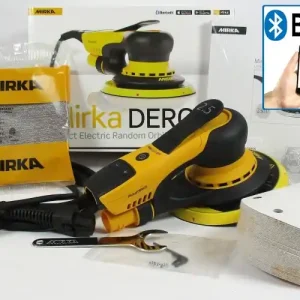 Direktkauf MIRKA DEROS 625CV Elektro Exzenterschleifer 150mm 2,5mm Hub + 50 Schleifscheiben
