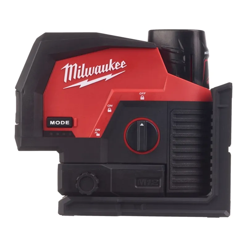 Angebot Milwaukee Kreuzlinienlaser mit Lotfunktion - M12CLLP-301C