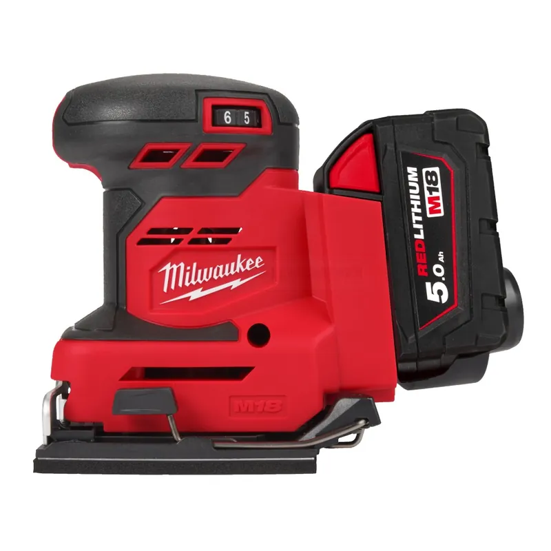 Sale Milwaukee Akku-Schwingschleifer - M18BQSS-502B