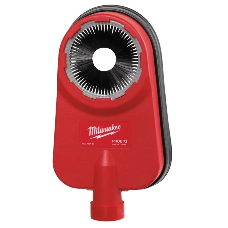 Milwaukee Absaugadapter PHDE72 für Bohrhämmer bis 72 mm Bohrdurchmesser Nur Heute