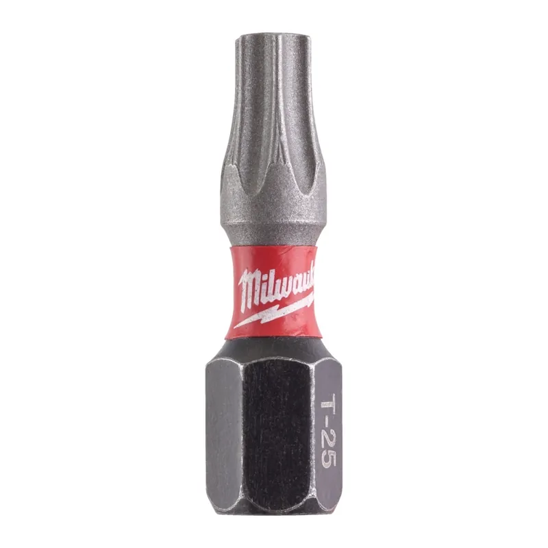 Milwaukee Schrauberbit SHOCKWAVE (25er Pack) TX25 / 25 mm Echt
