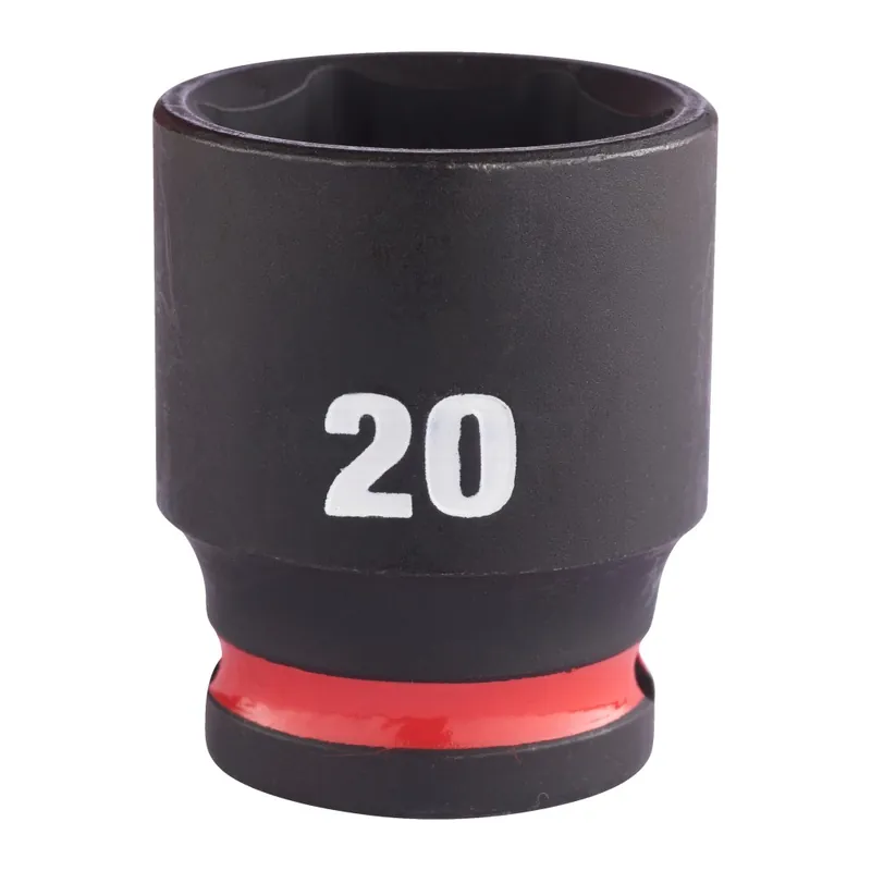 Milwaukee SHOCKWAVE Schlagnuss 3/8" kurz 20 x 34 mm Schneller Versand