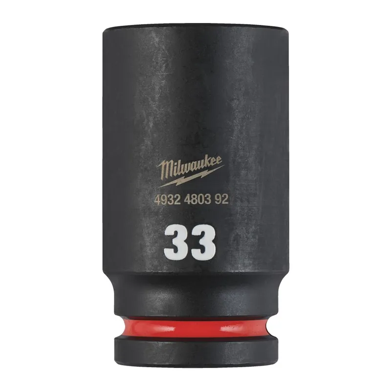 Neue Ware Milwaukee SHOCKWAVE Schlagnuss 3/4" lang 33 x 90 mm