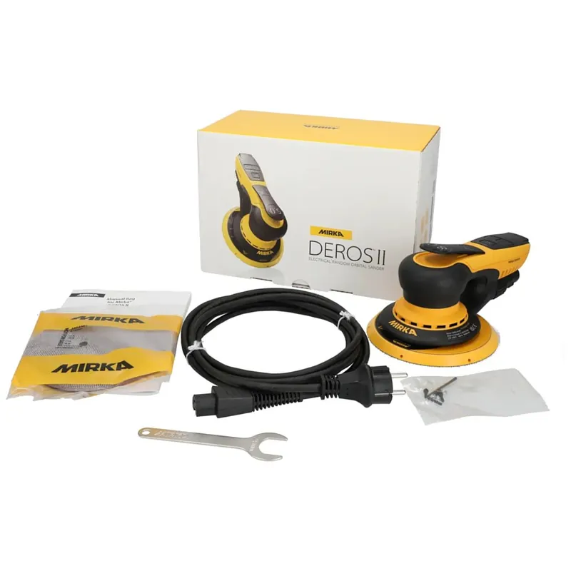 MIRKA DEROS II Elektro Exzenterschleifer 150mm 8mm Hub 680CV MID6804044 Neue Kollektion
