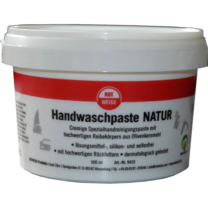 Versand Am Gleichen Tag ROTWEISS Handwaschpaste NATUR 9410