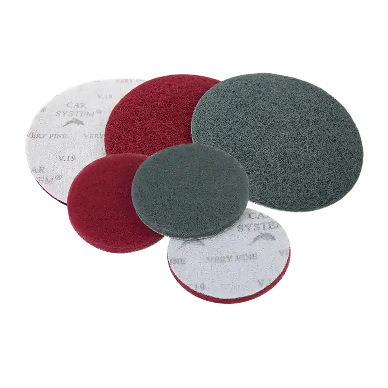 CS Schleifvlies V19 Scheibe rot 80mm, 25.00 St Mega-Angebot