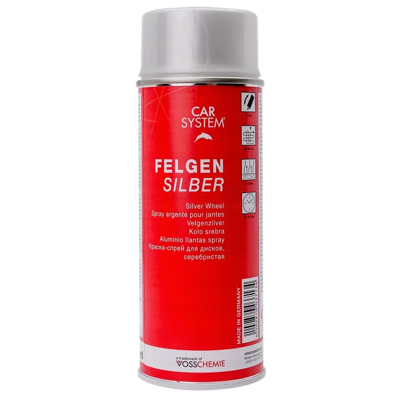 CS Felgensilber-SPRAY, 1K Acryl, 400ml Garantierte Lieferung