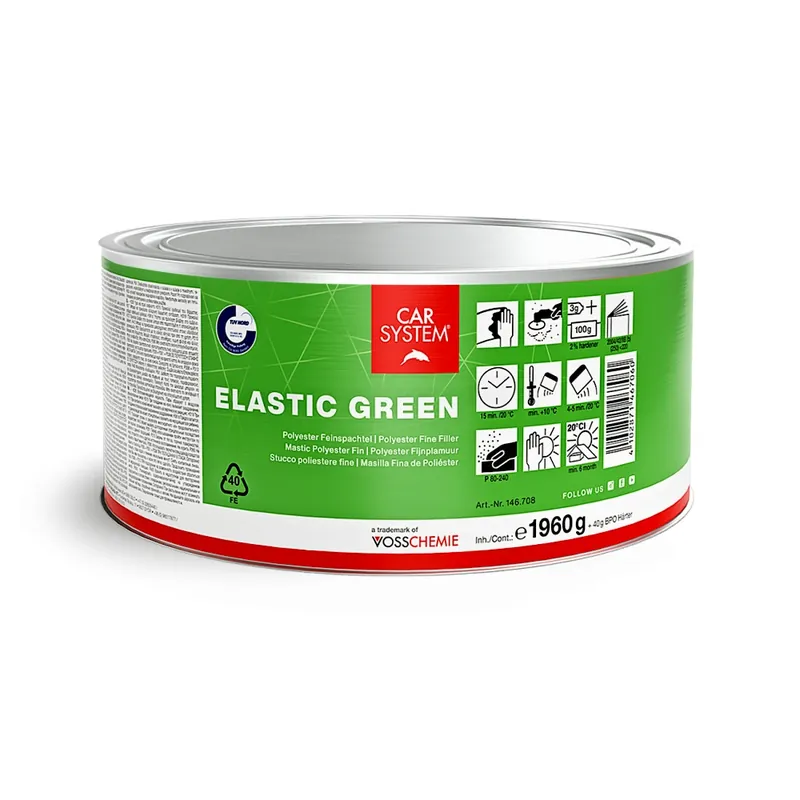 Jetzt Bestellen CS ELASTIC GREEN, Polyester-Feinspachtel, grün, inkl. Härter, 2.00 Kg