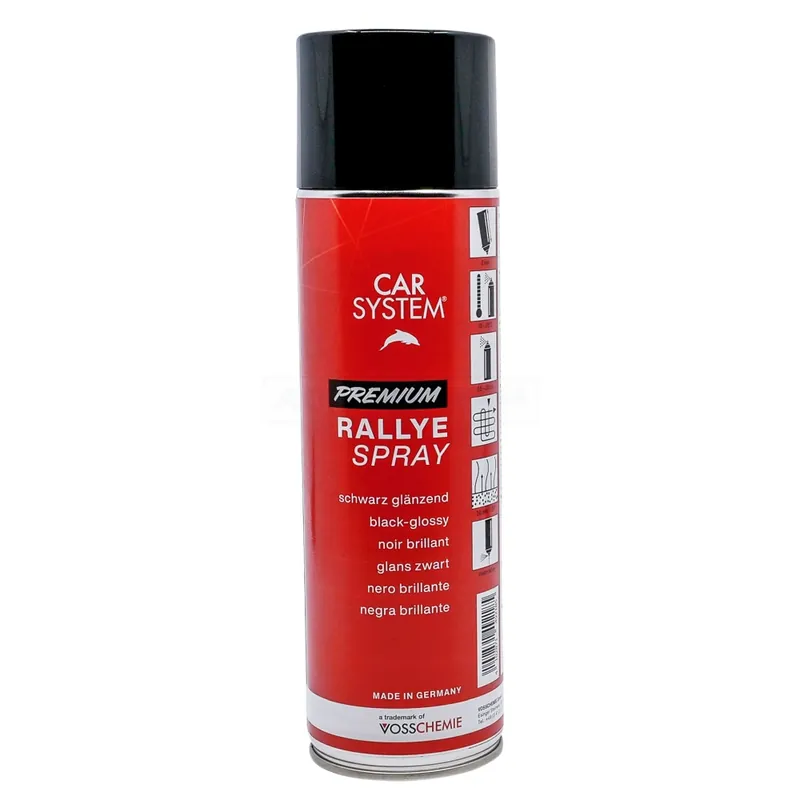 Letzte Chance CS Rallye-SPRAY schwarz glänzend "PREMIUM" 500ml
