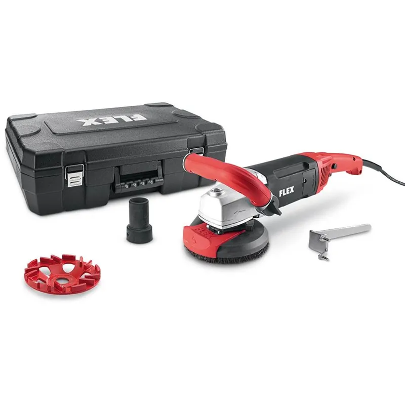 FLEX 125mm Sanierungsschleifer LD 18 7 125 R 408.638 Estrich Jet 1800W Koffer 408638 Schnäppchen