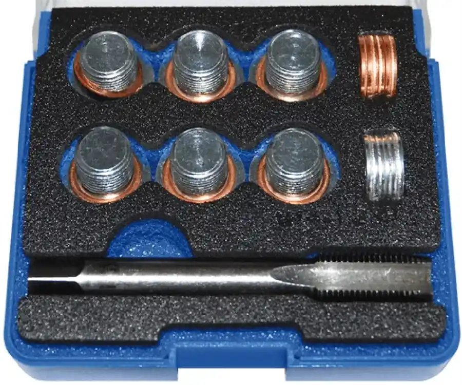 BGS Reparatursatz für Öl-Ablass-Gewinde | M14 x 1,25 mm – 151 Preis Gesenkt