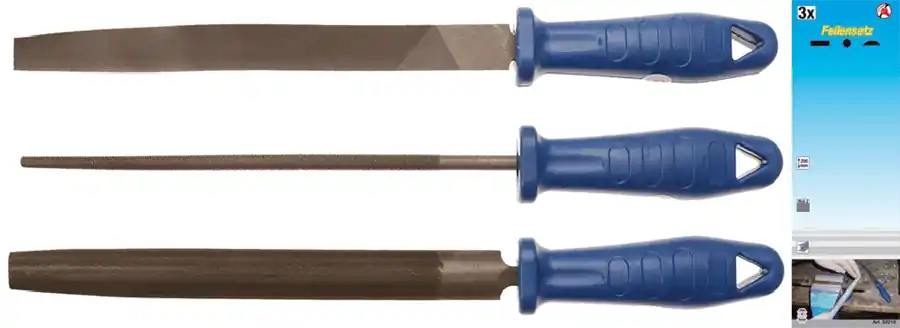Letzte Chance BGS DIY Feilen-Satz | 200 mm | 3-tlg. – 50210