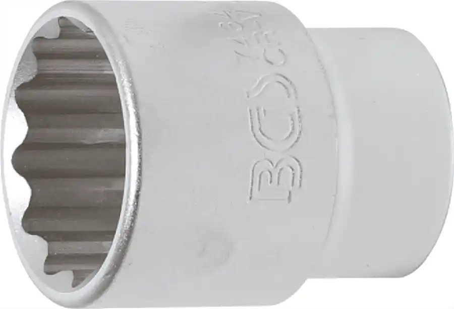 Geprüft BGS Steckschlüssel-Einsatz Zwölfkant | 20 mm (3/4") | SW 34 mm – 7434
