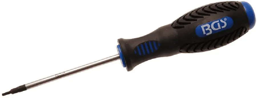 Expressversand BGS Schraubendreher | T-Profil (für Torx) T6 | Klingenlänge 80 mm – 4913