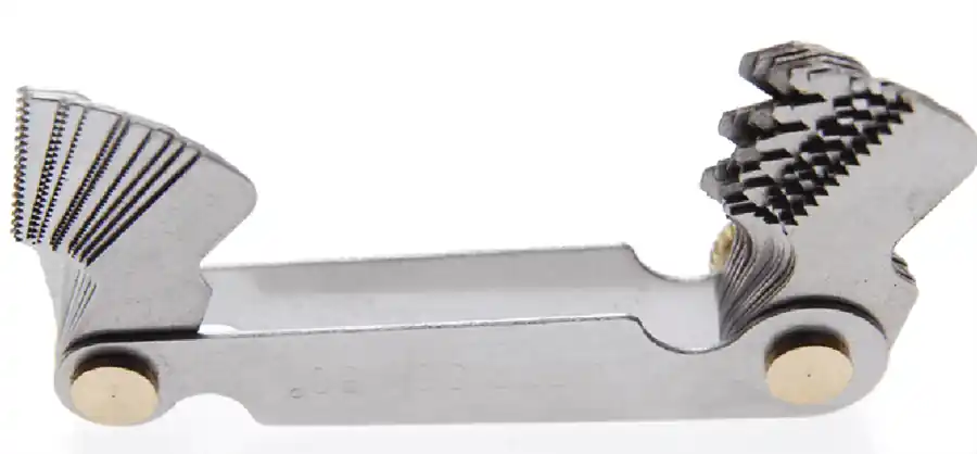 BGS Gewindeschablone | 24 Blatt | metrisch 0,25 - 6,00 mm – 3067 Solange Der Vorrat Reicht