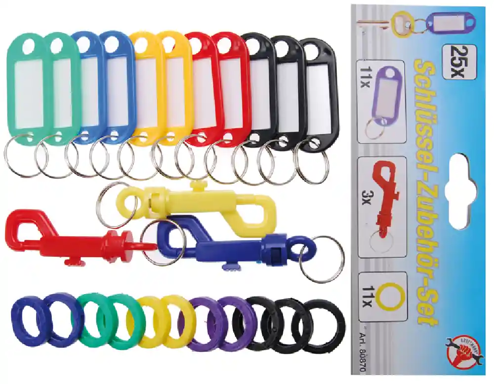 Sonderaktion BGS DIY Schlüssel-Zubehör-Satz | 25-tlg. – 80870