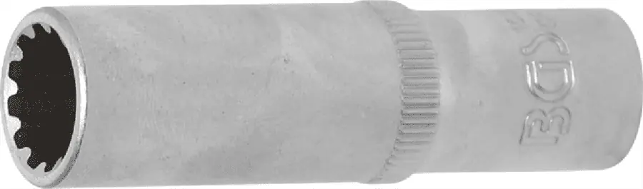 Sonderangebot BGS Steckschlüssel-Einsatz Gear Lock, tief | 10 mm (3/8") | SW 12 mm – 10352