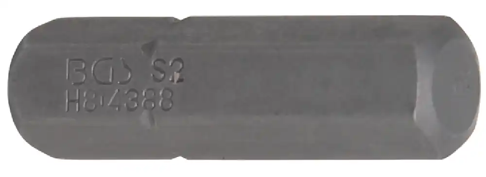 BGS Bit | Antrieb Außensechskant 8 mm (5/16") | Innensechskant 8 mm – 4388 Preisknaller