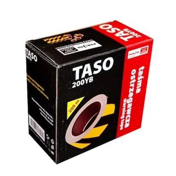 Must-Have 200m Flatterband gelb/schwarz