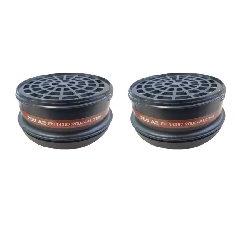 Bestpreis 2X Ersatzfilter A2 für Halbmaske Typ Climax 755/756