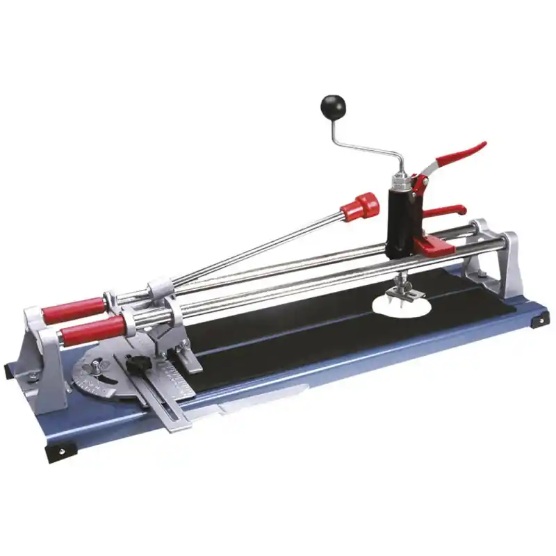 Rabatt Fliesenschneider 600 mm mit Doppelrohrführung, Löcherstanzer