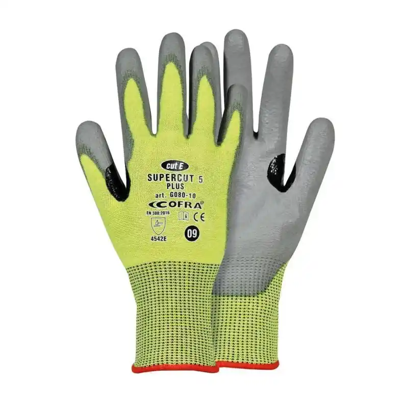 Cofra Schnittschutzhandschuhe aus PU mit Nitril-Verstärkung Stufe 5 Plus Online Kaufen