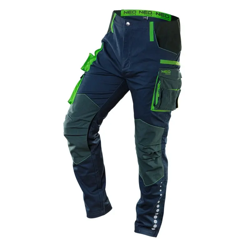 Wochenendangebot Premium Arbeitshose mit reflektierenden Elementen, Cordura Verstärkung