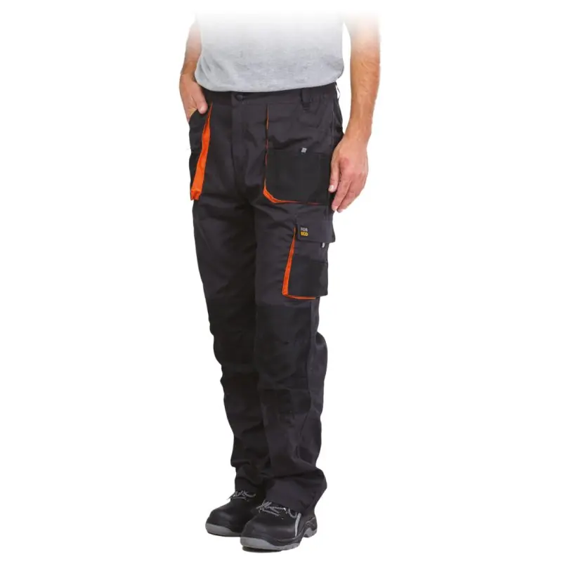 Arbeitshose schwarz mit Kniepolstertaschen, 260g/m² Super-Preis